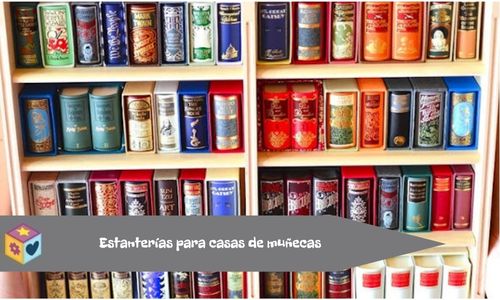 Estanteria para casa de muñecas