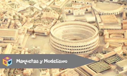 Maquetas y Modelismo: Maqueta de Roma usaba en la película Gladiator